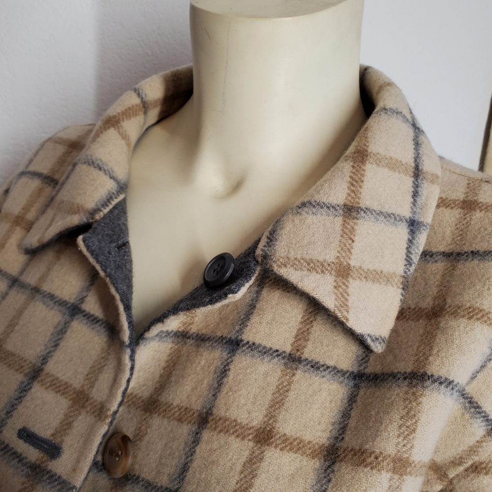 Pendleton Reversible Plaid Jacket Wool - image 4